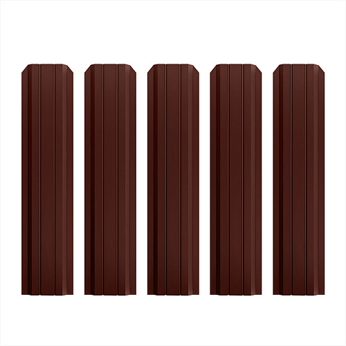 Штакетник металлический Persona Двухсторонний ( RAL 8017 )