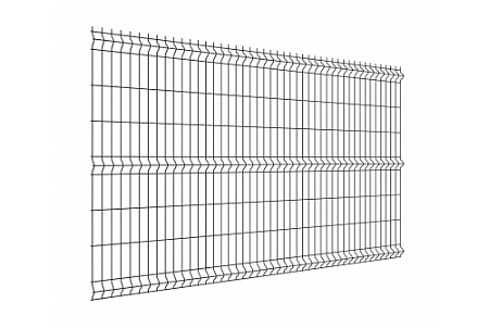 3д забор коричневый 2530х930х3 мм