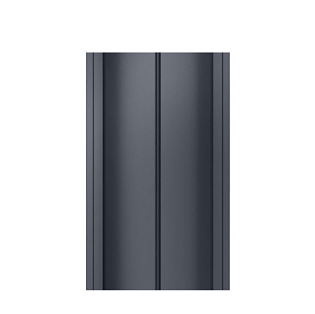 Штакетник металлический Premium прямой рез ( RAL 7024 )