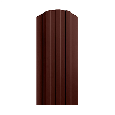 Штакетник металлический Style фигурный рез  ( RAL 8017 )