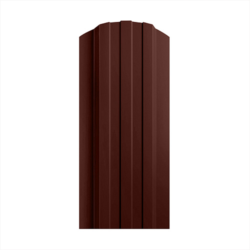 Штакетник металлический Style фигурный рез  ( RAL 8017 )