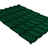 Металлочерепица Монтеррей 0,5мм Зелёная (RAL 6005)