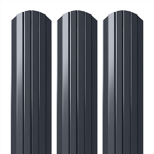 Штакетник металлический Modern ( RAL 7024 )