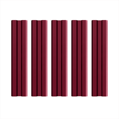 Штакетник металлический Mini Двухсторонний ( RAL 3005 )