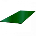 Лист металлический гладкий зеленый (0,35 мм; 1,25м х 2м)